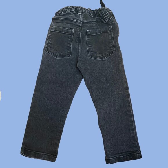 🖤 George Black Toddler Skinny Jeans – Size 2T - Picture 3 of 6